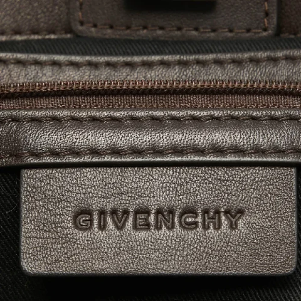 Givenchy Pre-owned Canvas totes Brown Dames