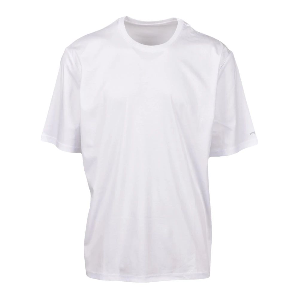 People of Shibuya Katoenen T-shirt met Stedelijke Stijl White Heren