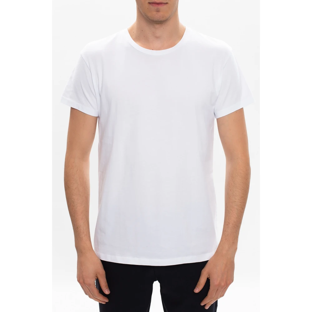 Samsøe Crewneck T-shirt White Heren