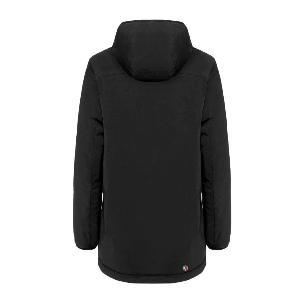 Colmar Zwarte Herfstjas met Rits Capuchon Black Heren