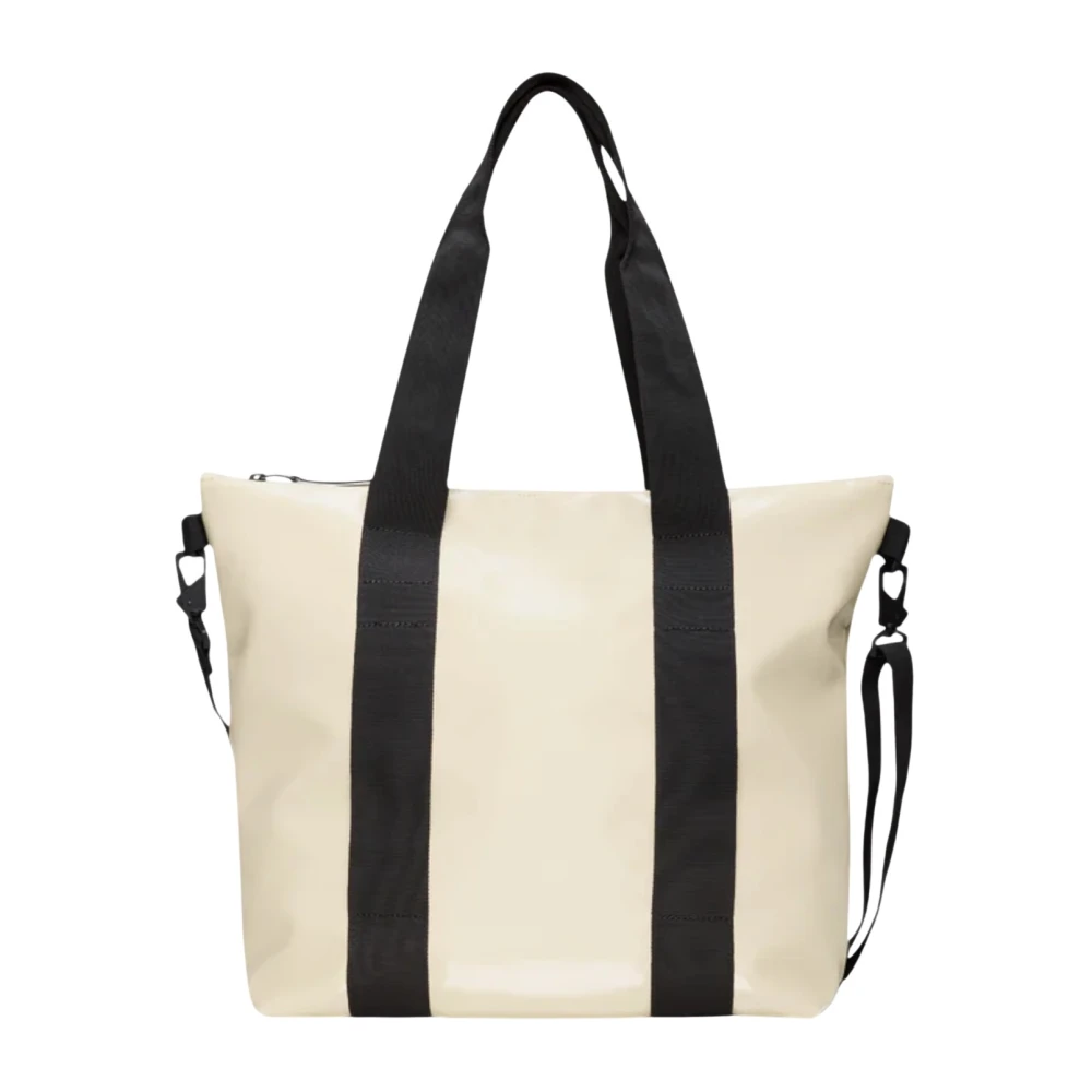 Rains Women's Beige Shopping Bags, One Size, Tote Bag Mini