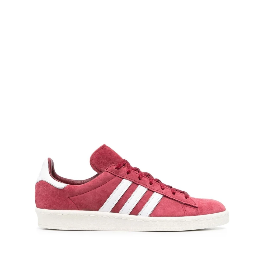 Adidas Bordeaux Campus 80s Low-Top Sneakers Red, Herr