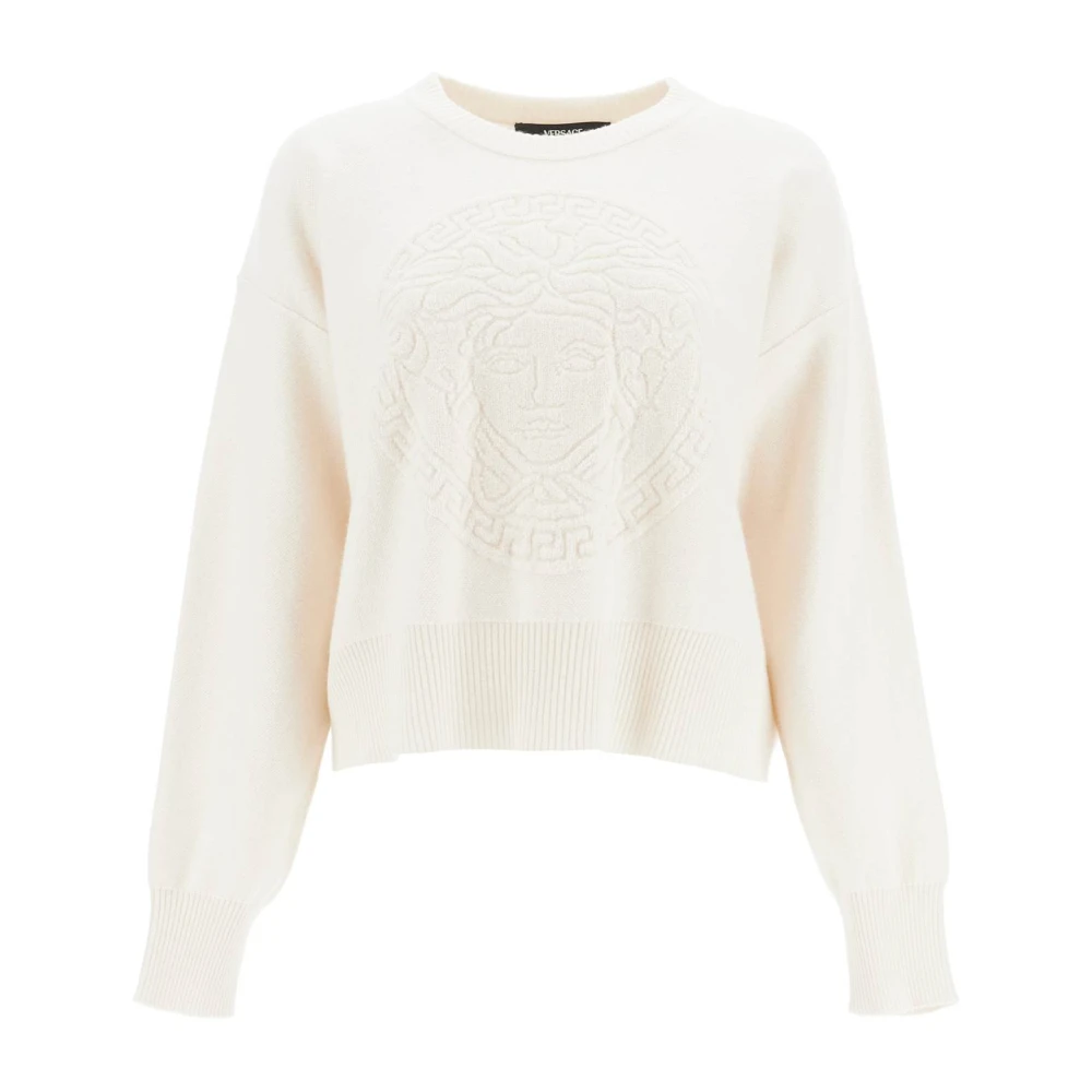 Medusa Towel Stitch Crew Neck Sweater