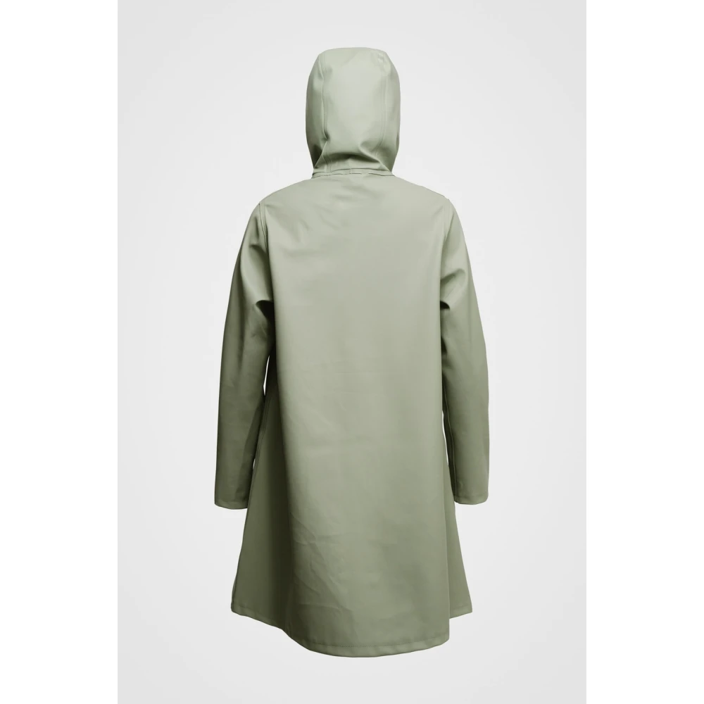 Stutterheim Stockholm Hilltop Raincoat Green Dames
