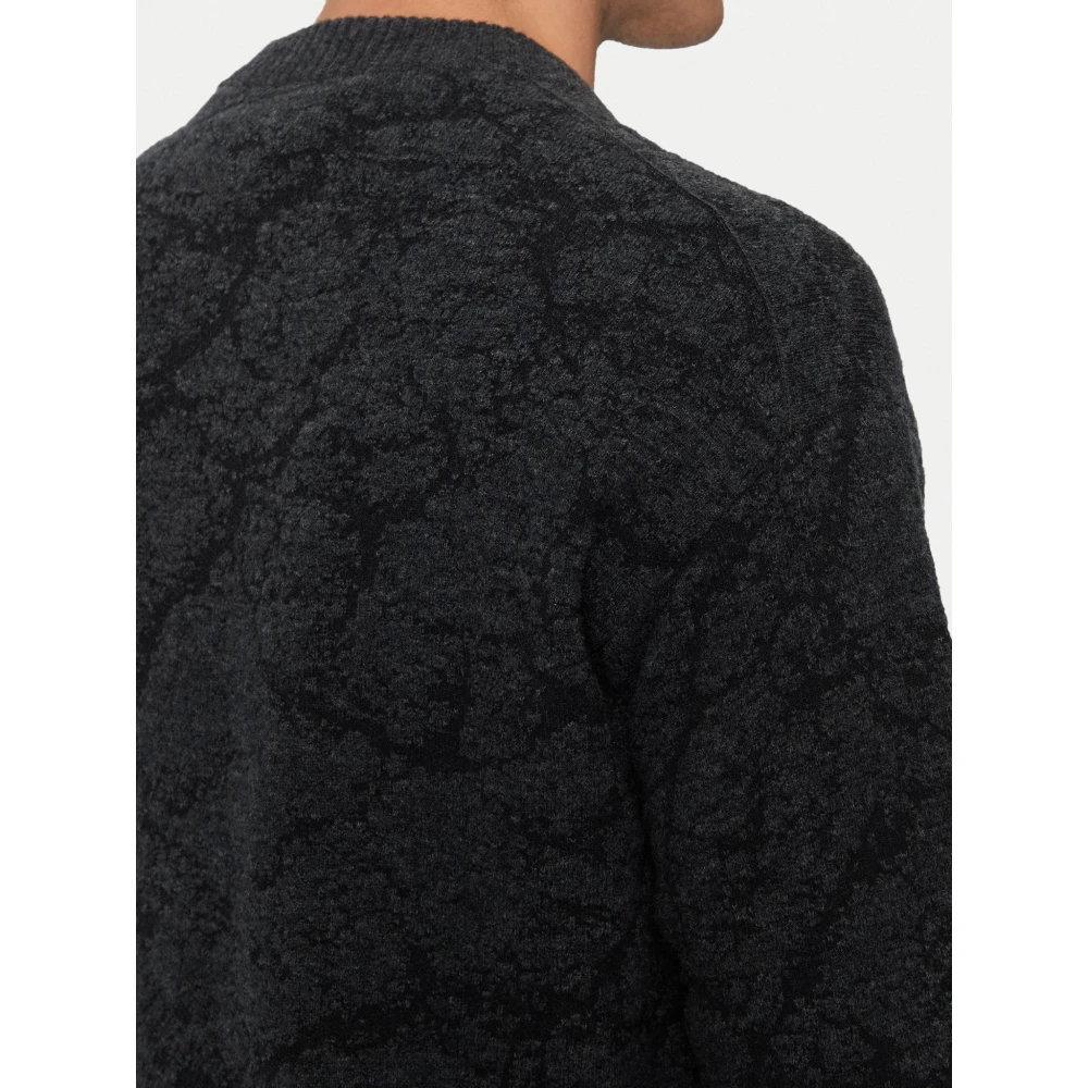 Hugo Boss Zwarte Sweater Collectie Black Heren