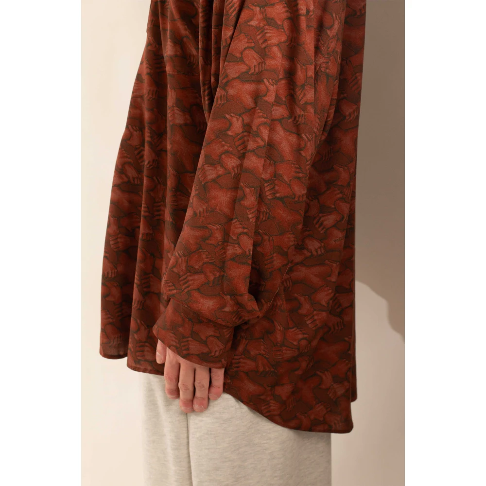 Magliano Beige People's Hand Shirt Brown Heren