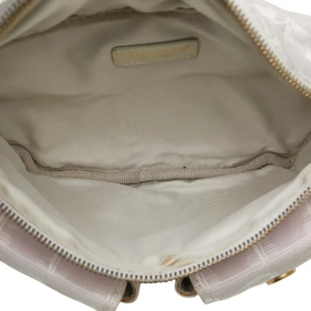 Chanel Vintage Pre-owned Canvas chanel-bags Pink Dames