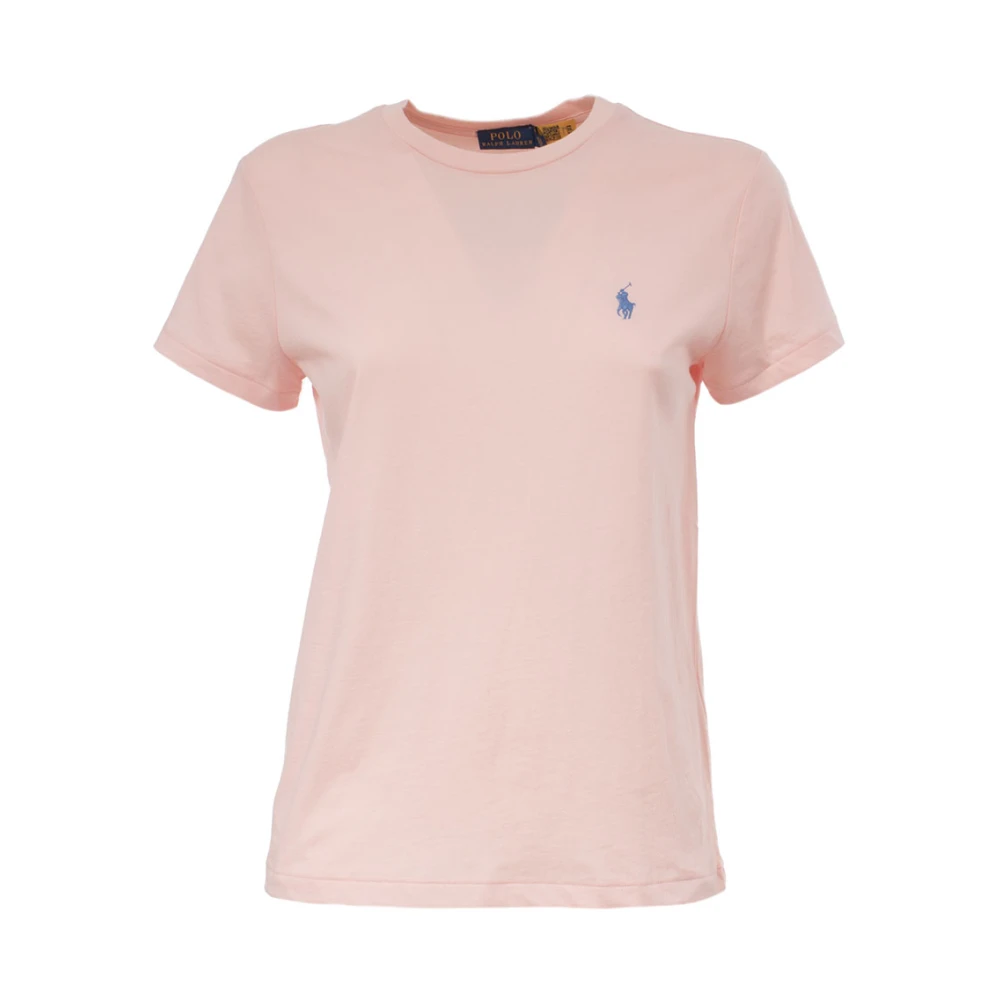 Polo Ralph Lauren Katoenen Polo T-Shirt Pink Dames