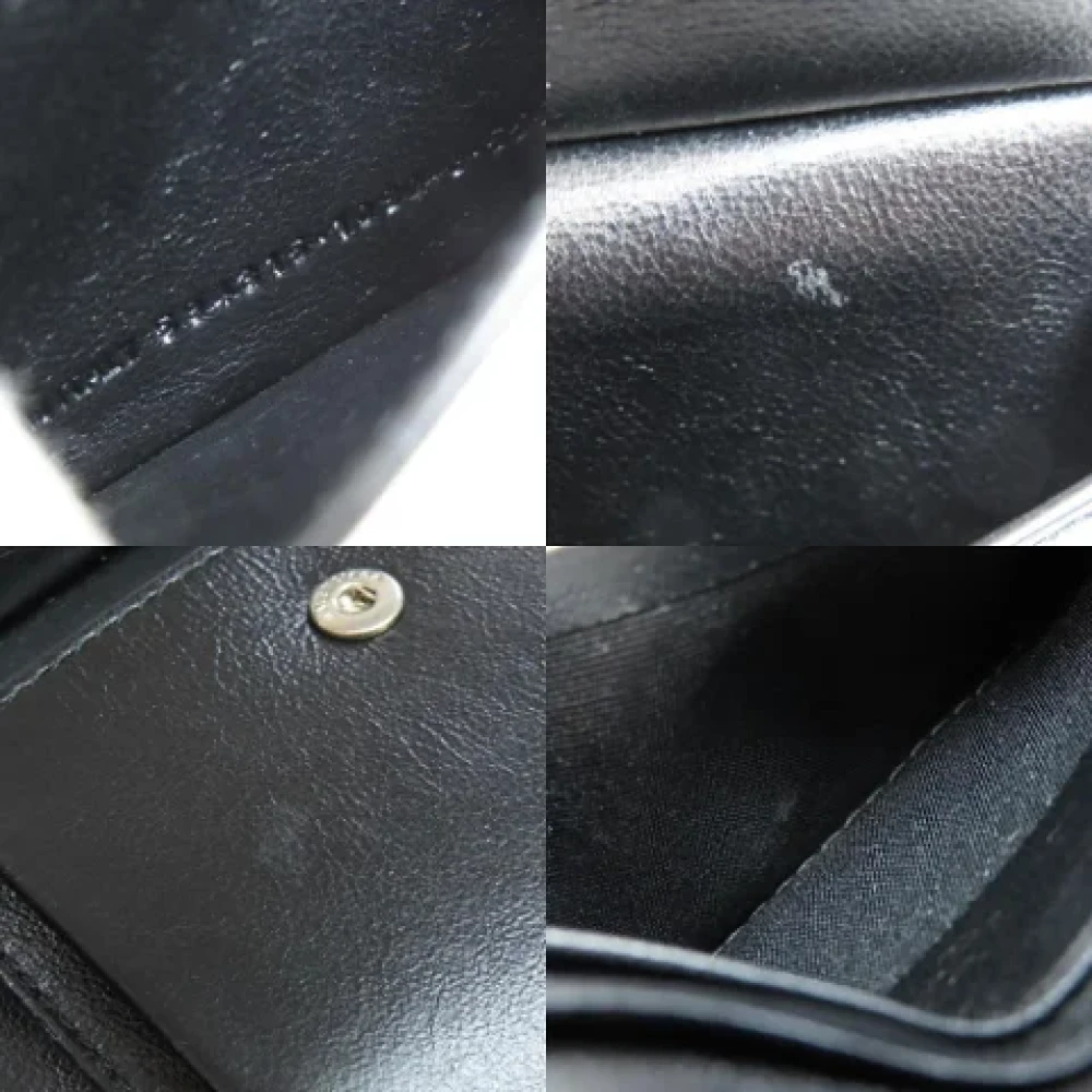 Balenciaga Vintage Pre-owned Leather wallets Black Dames