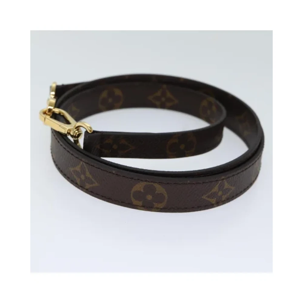 Louis Vuitton Vintage Pre-owned Leather belts Brown Dames
