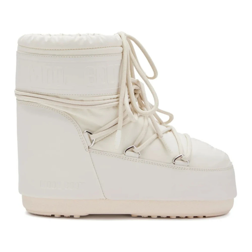 Moon Boot Mb Icon Low Rubber Ankle Boots Women's Ecru Size 36 - La Redoute - Image 4