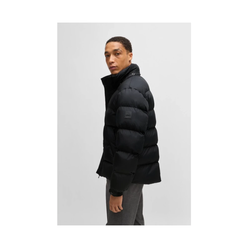 Hugo Boss Gewatteerde Jas Corbinian3 Array Large Black Heren
