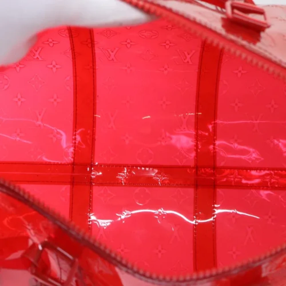 Louis Vuitton Vintage Pre-owned Plastic louis-vuitton-bags Red Dames