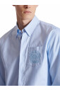 chemise-en-coton-brodee-ecusson