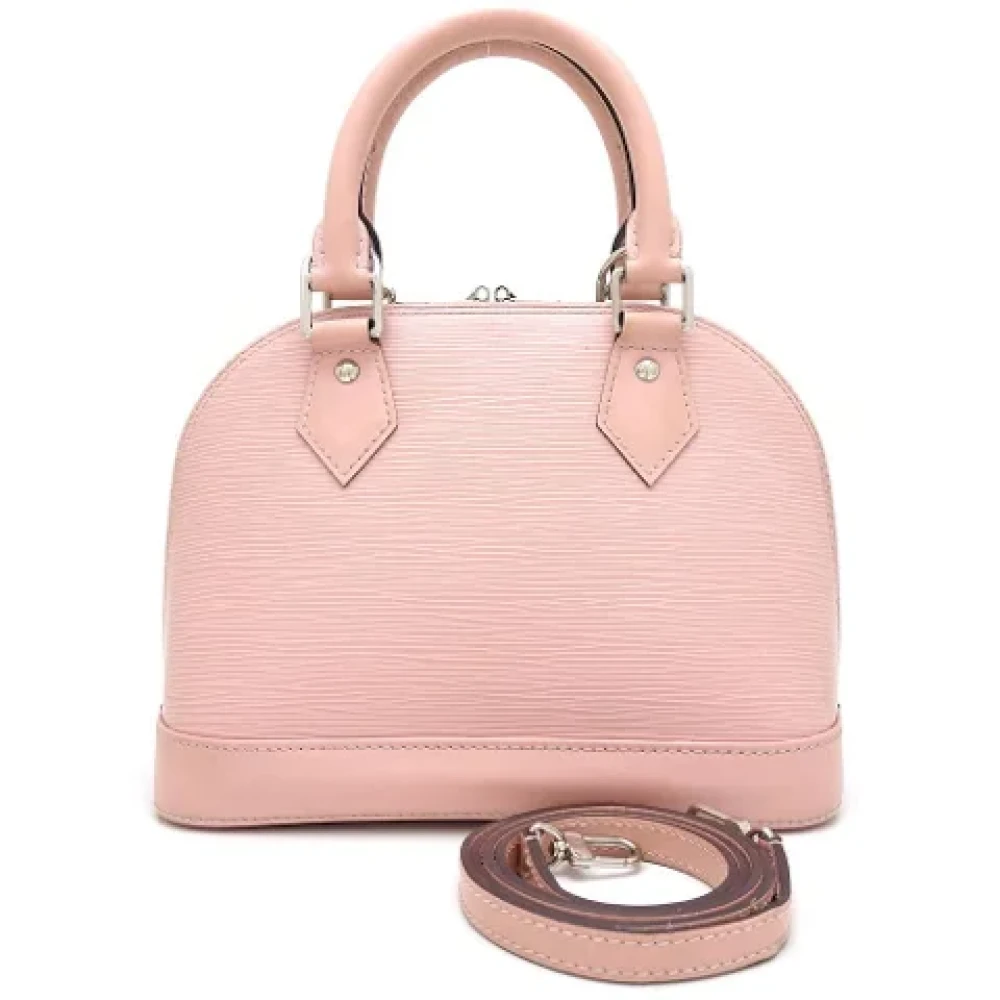 Louis Vuitton Vintage Pre-owned Leather louis-vuitton-bags Pink Dames