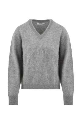 Benedicte V-neck Stickad