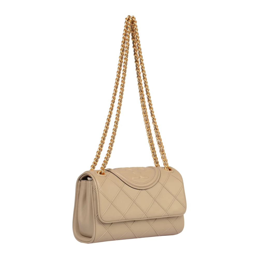 TORY BURCH Zachte Convertible Schoudertas Beige Dames