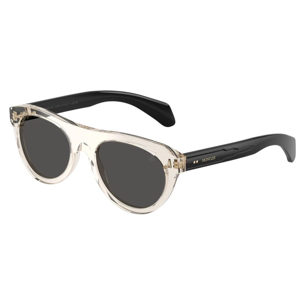 Moncler White Sunglasses, Unisex, 53 Mm, Splash Sunglasses