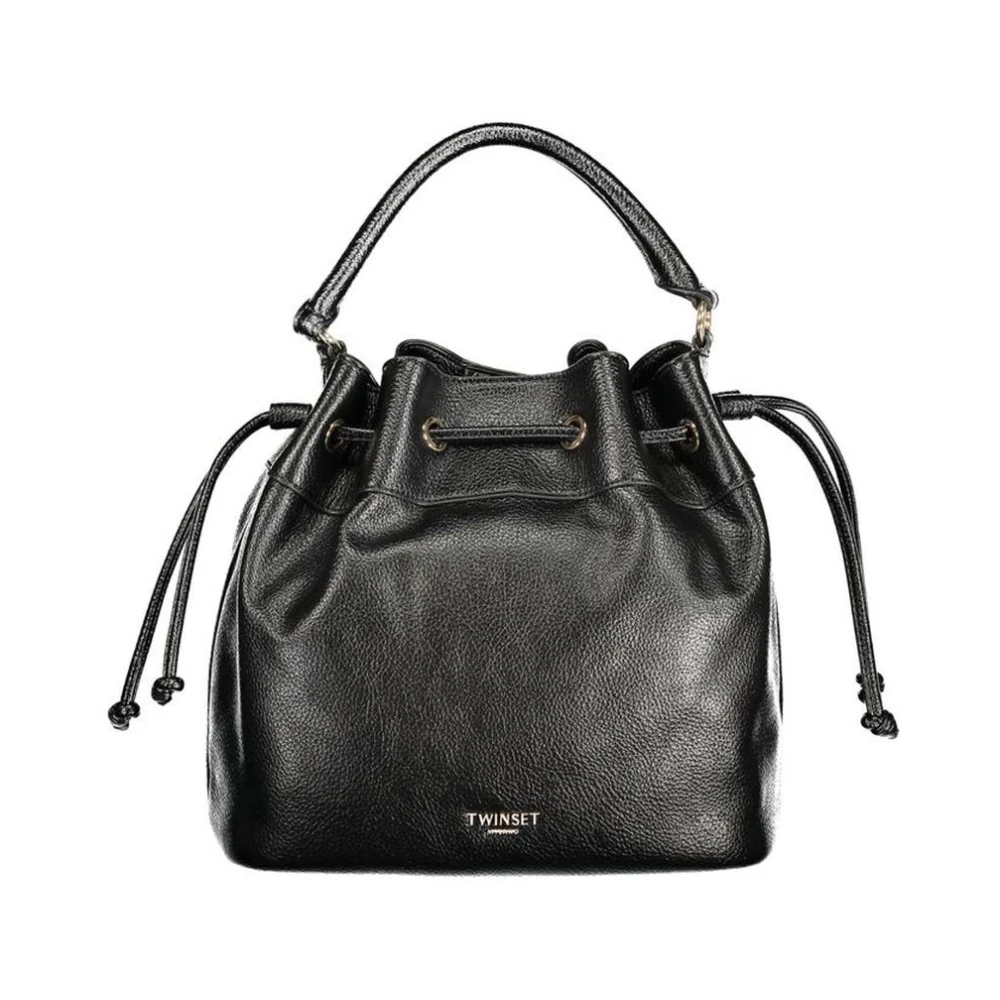 Twinset Bucket Bag - Female - Bucket Bags - Black - One Size - Bags - Image 3