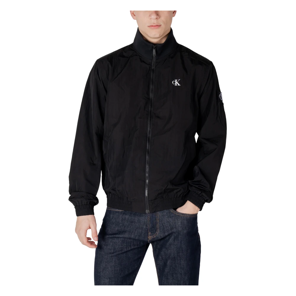 Calvin Klein Jeans Nylon Herenjassen Collectie Black Heren