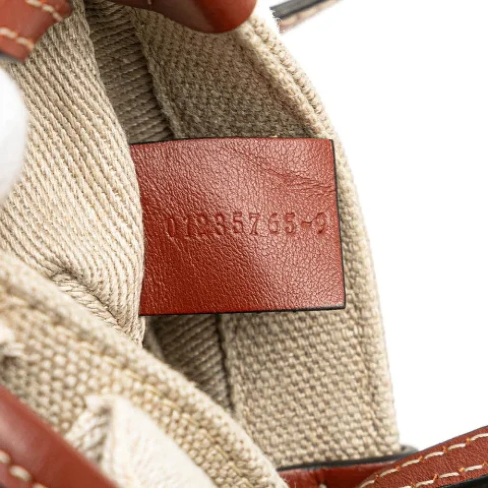 Chloé Pre-owned Canvas handbags Beige Dames