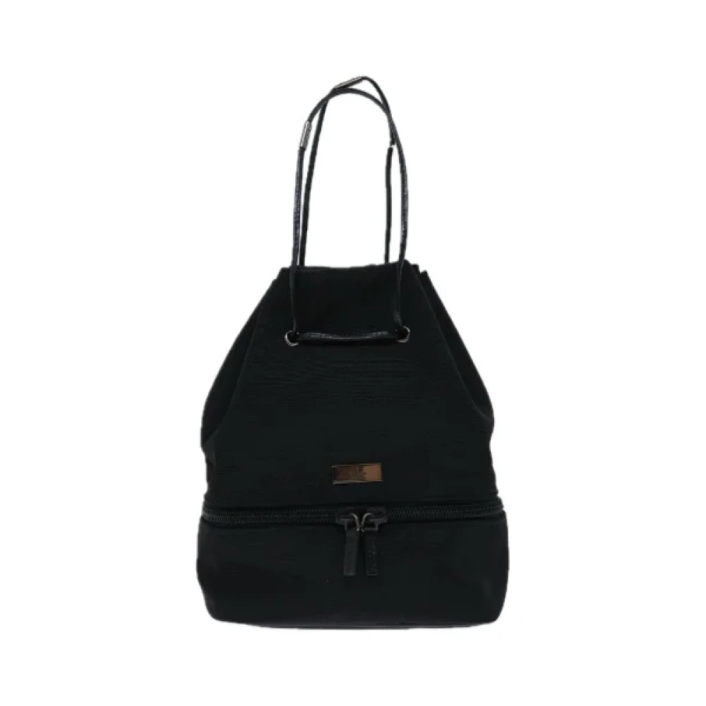 Gucci Vintage Pre-owned Cotton gucci-bags Black Dames