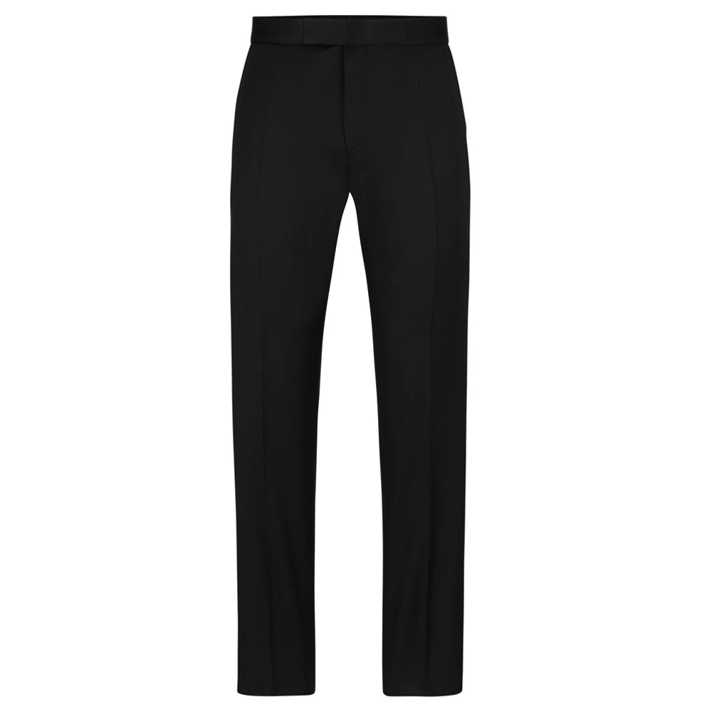 Hugo Men's Black Suit Trousers, S, Tuxedo Trouser