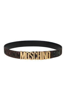 Logo Metallic Letters Belt