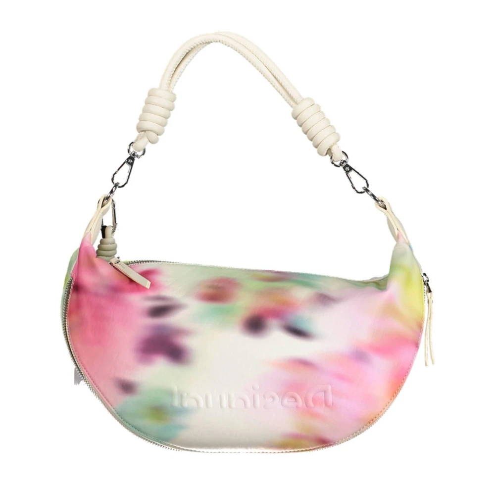 Desigual Vrouw Multicolor Stijlvolle Uitbreidbare Handtas Met Contrasterende Details