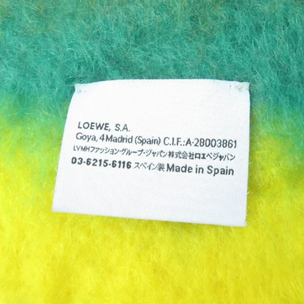 Loewe Pre-owned Canvas scarves Multicolor Dames