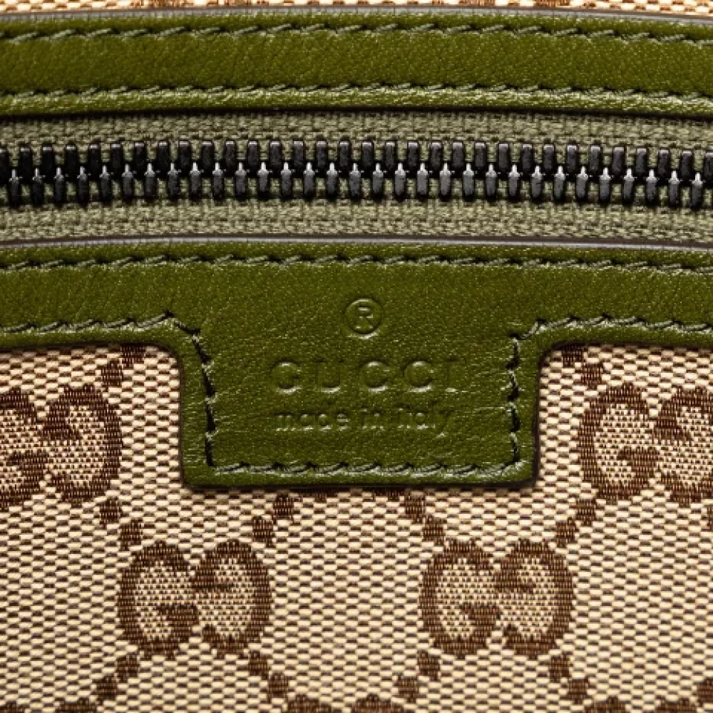 Gucci Vintage Pre-owned Leather gucci-bags Green Dames