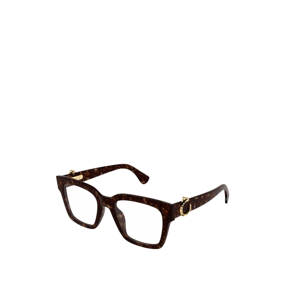 Cartier Women's Brown Eyeglasses - Glasses - 53 Mm - Accessories