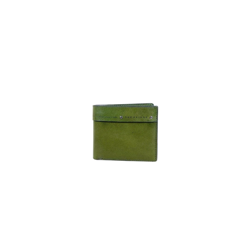 The Bridge Mannelijk Groente Accessoires Heren, Groen, One Size, Leer, Ludovico Bifold