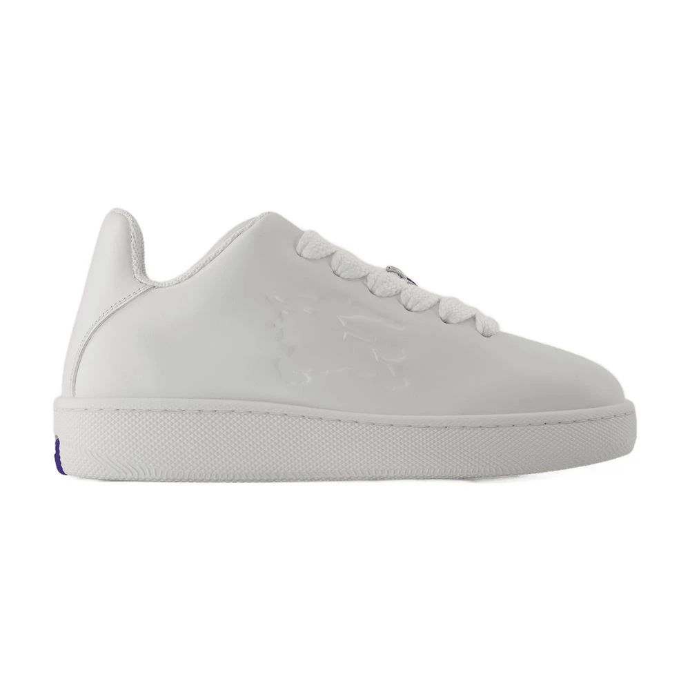 Burberry Women's White Box Trainers - Sneakers - 7 Uk - Shoes