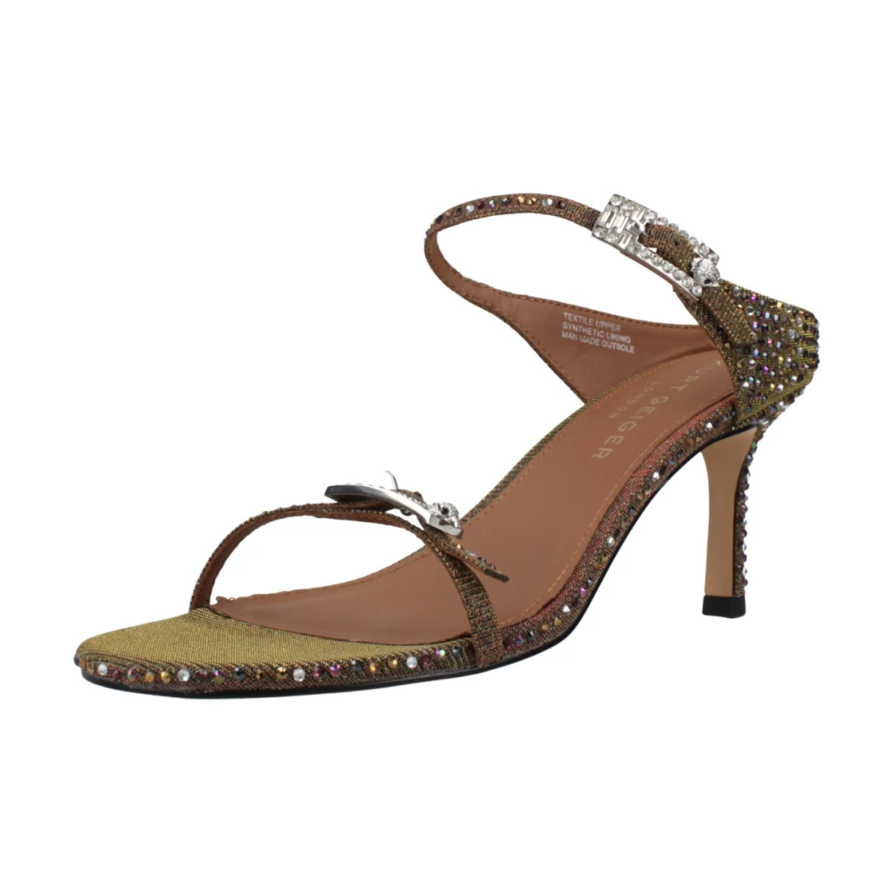 Kurt Geiger Women's Strass Double Buckle Sdl