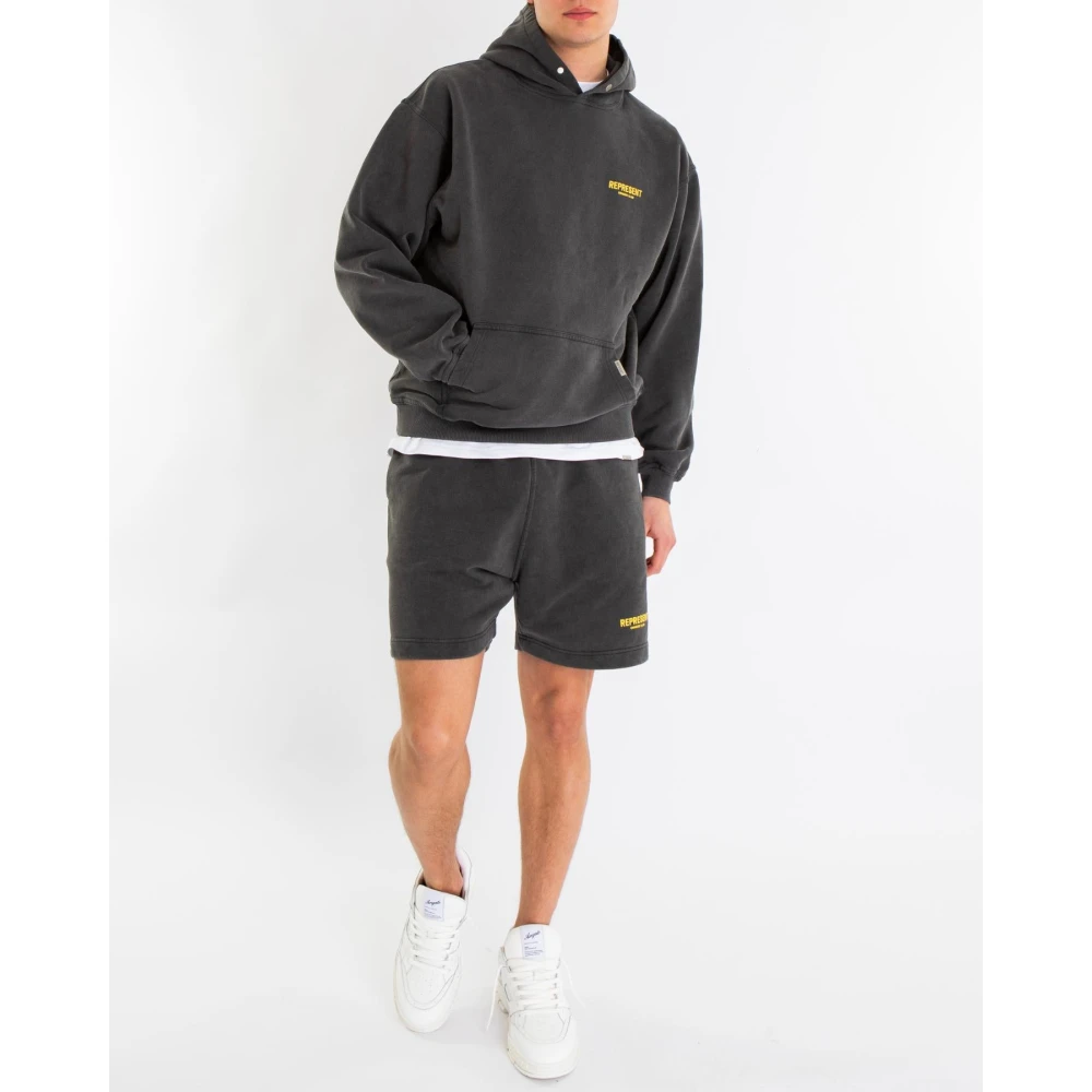 Represent Eigenaars Club Hoodie Gray Heren