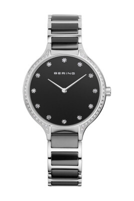 keramisk-damklocka-med-rostfritt-stalarmband