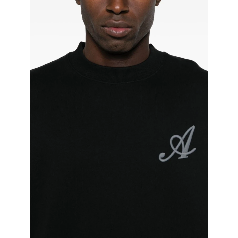 Axel Arigato Zwarte Sweatshirt Aw24 Herenmode Black Heren