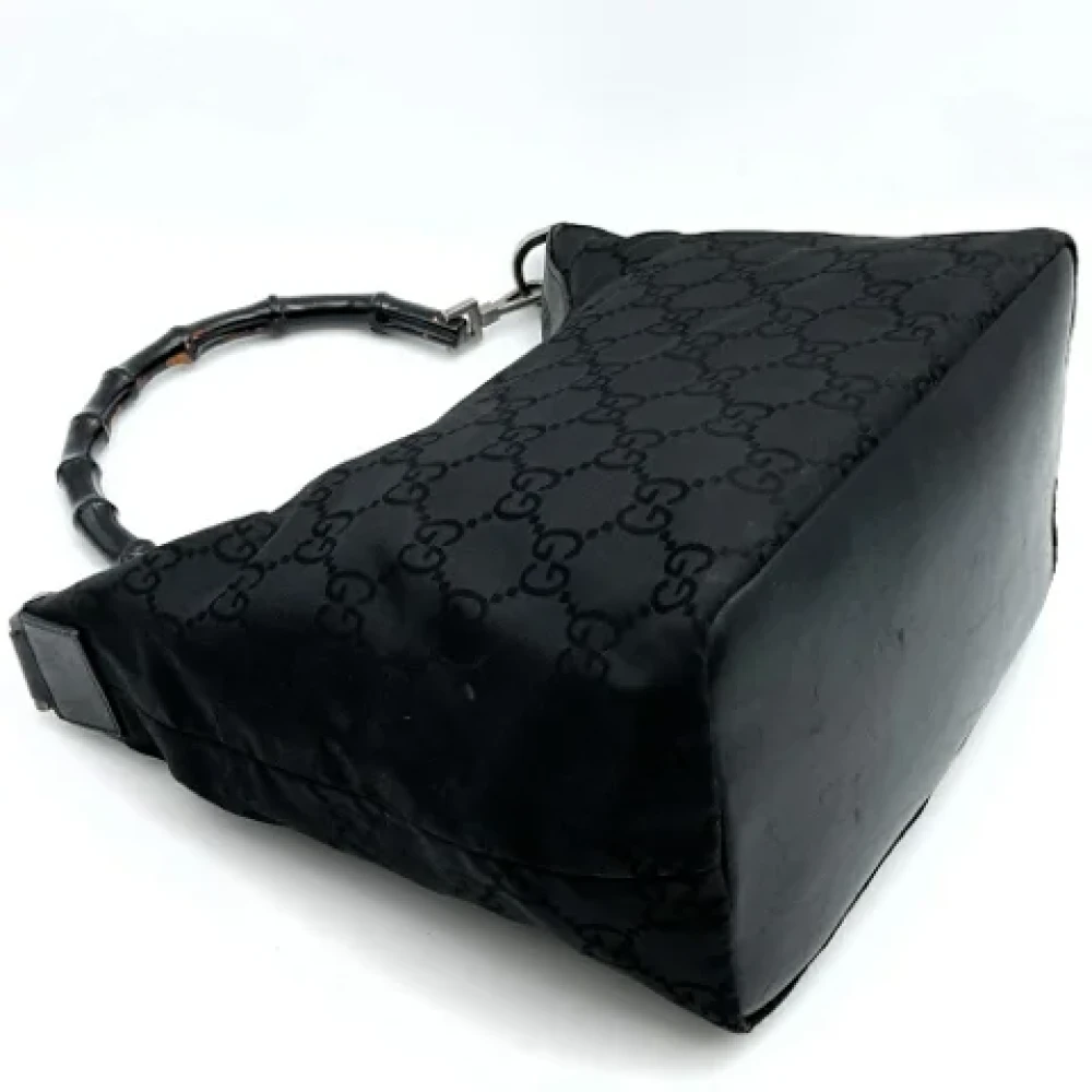 Gucci Vintage Pre-owned Nylon gucci-bags Black Dames