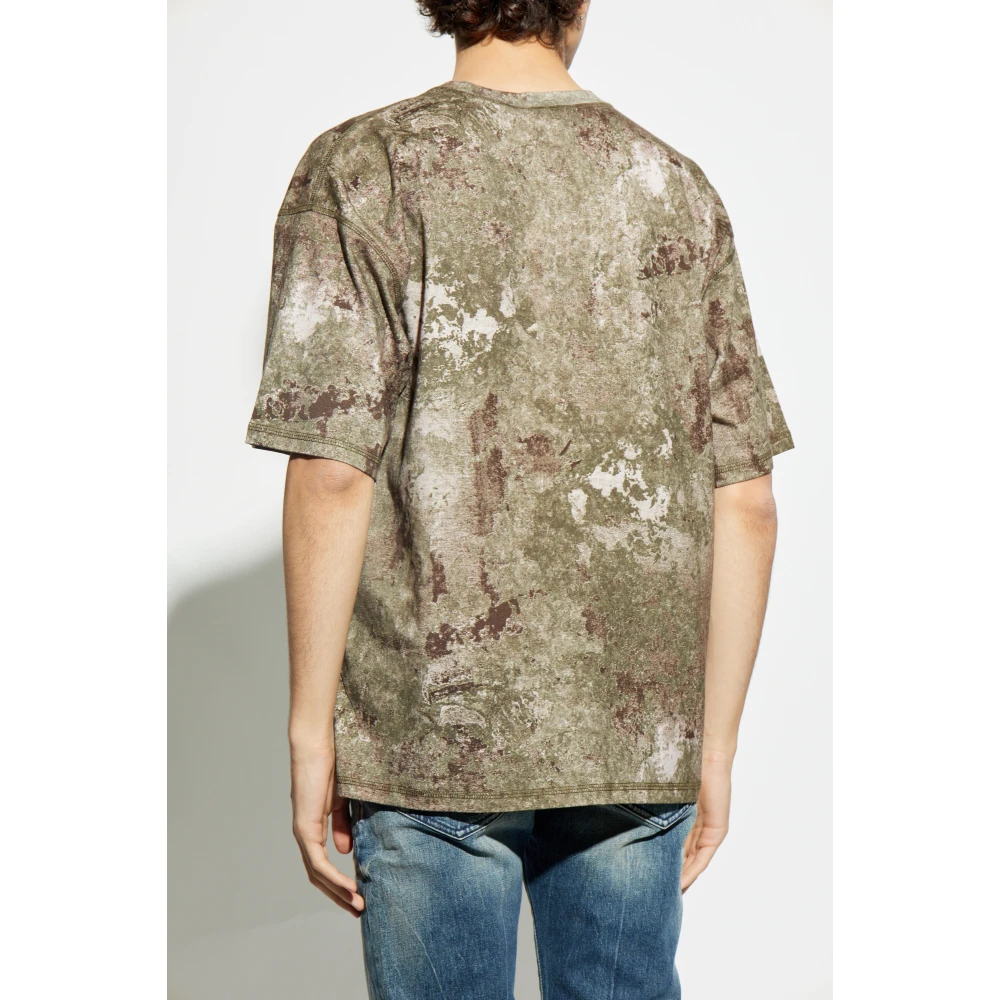 Diesel T-shirt T-Boxt-R12 Green Heren