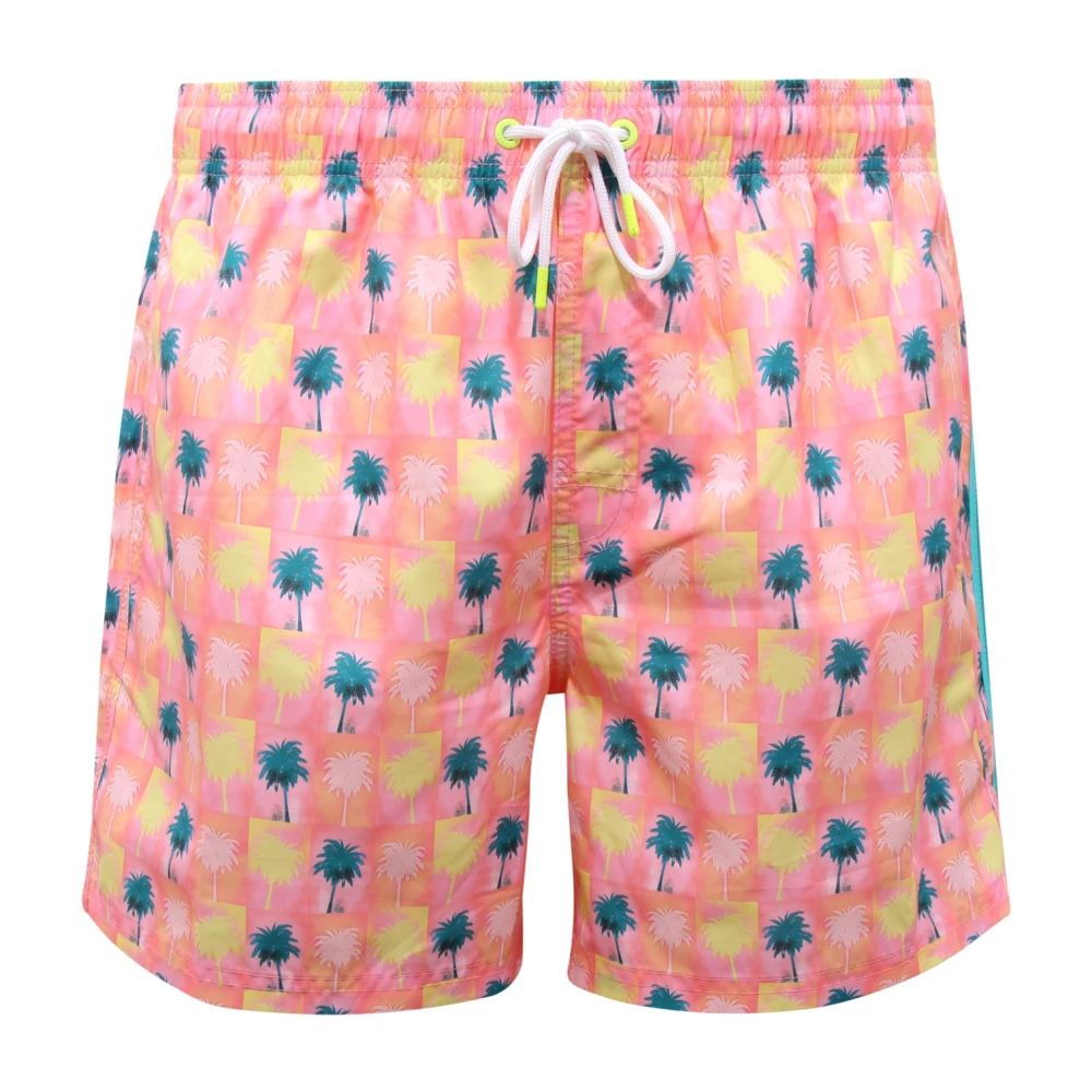 Sundek Multicolor M504bdrt39c Boardshort - Male - Beachwear - 3XL - Swimwear