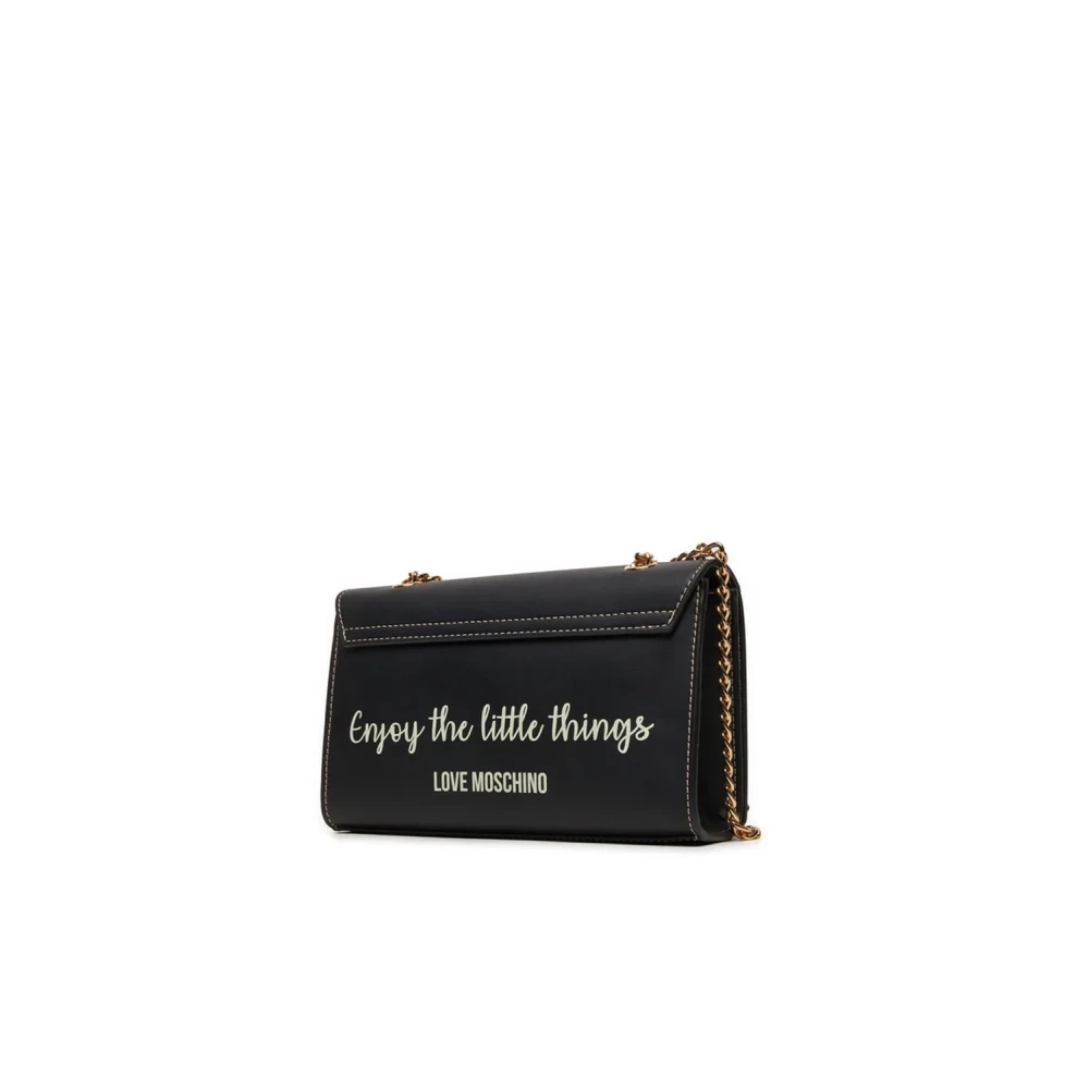 Love Moschino Stijlvolle Zwarte Tassen Black Dames