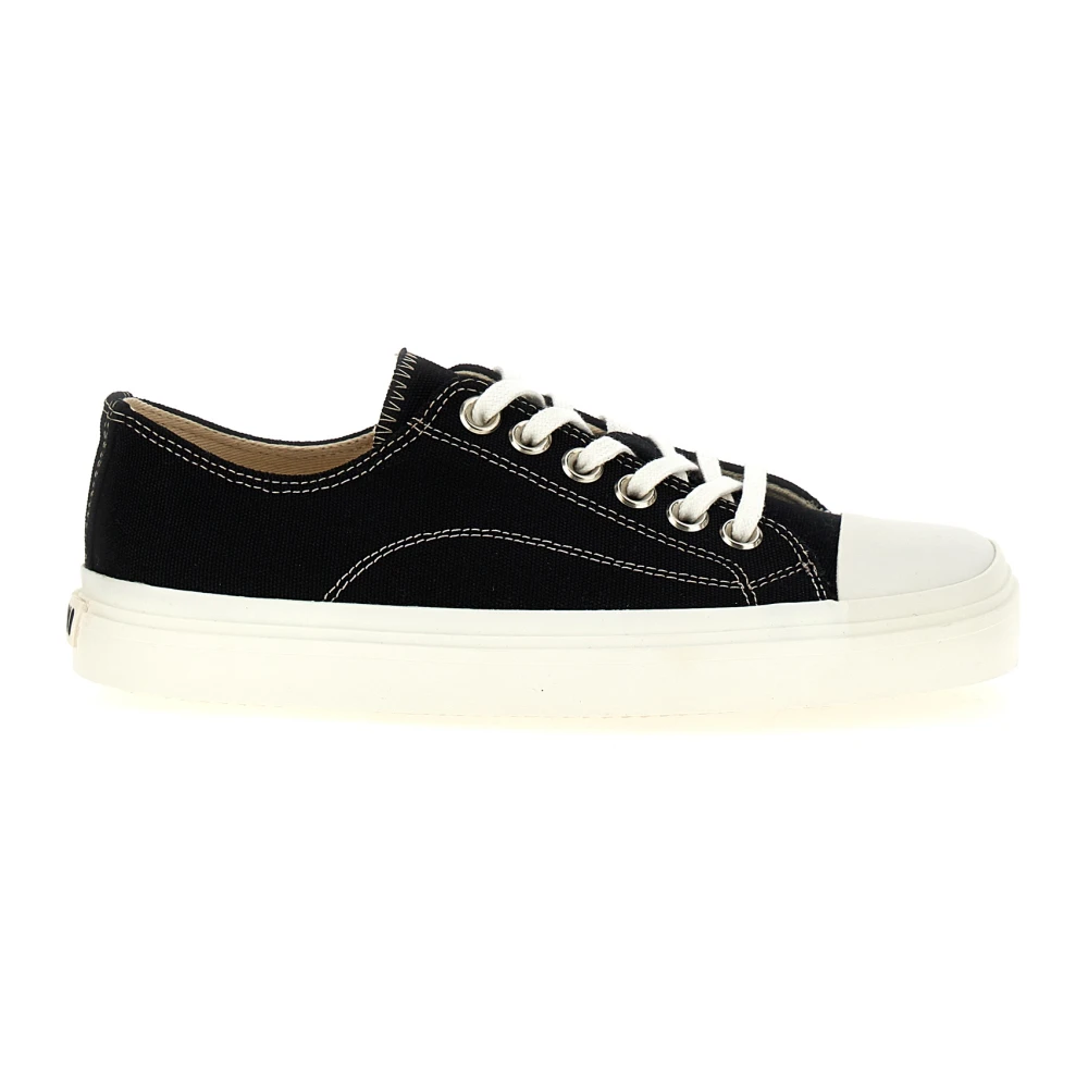 Moschino Canvas Sneakers Dames Schoenen Zwart