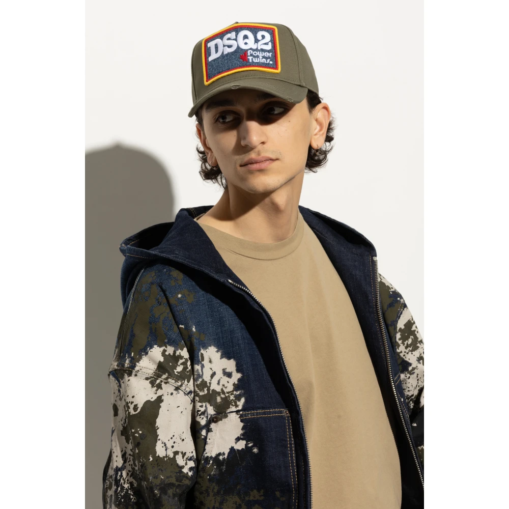 Dsquared2 Baseball cap Green Heren