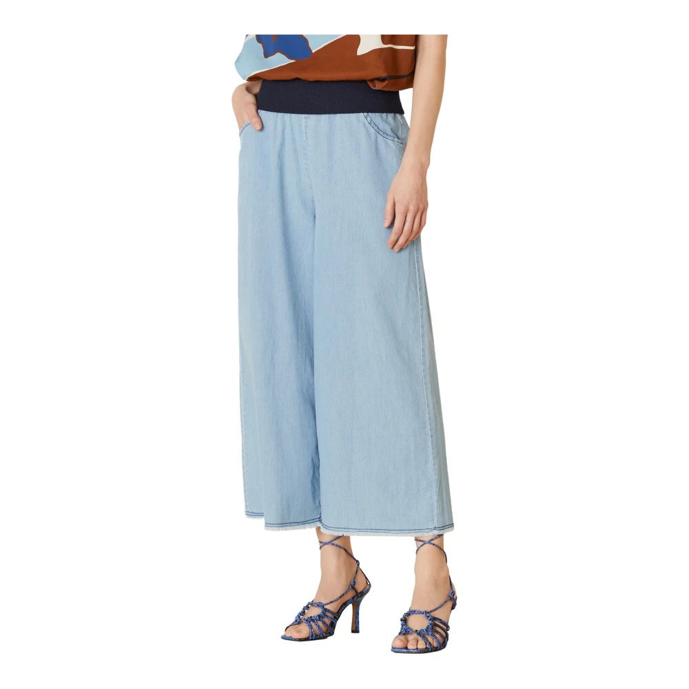 Trousers > Wide Trousers - - Manila Grace - Modalova
