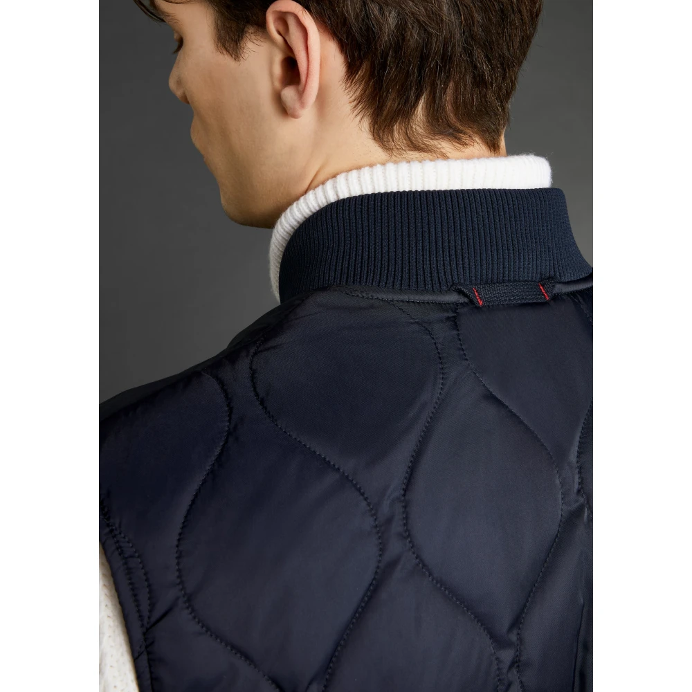 Fay Marineblauw Archiefvest Blue Heren