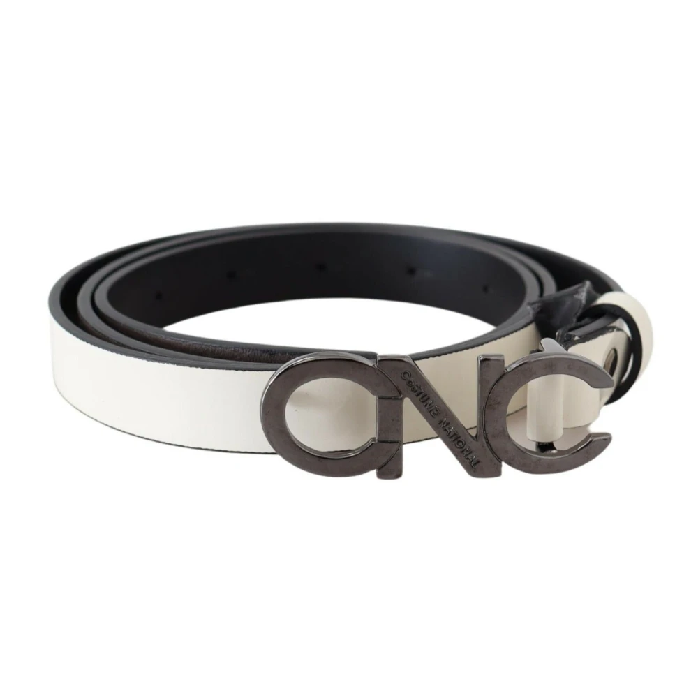 Costume National White Fashion Belt - Unisex - Belts - One Size - Accessories