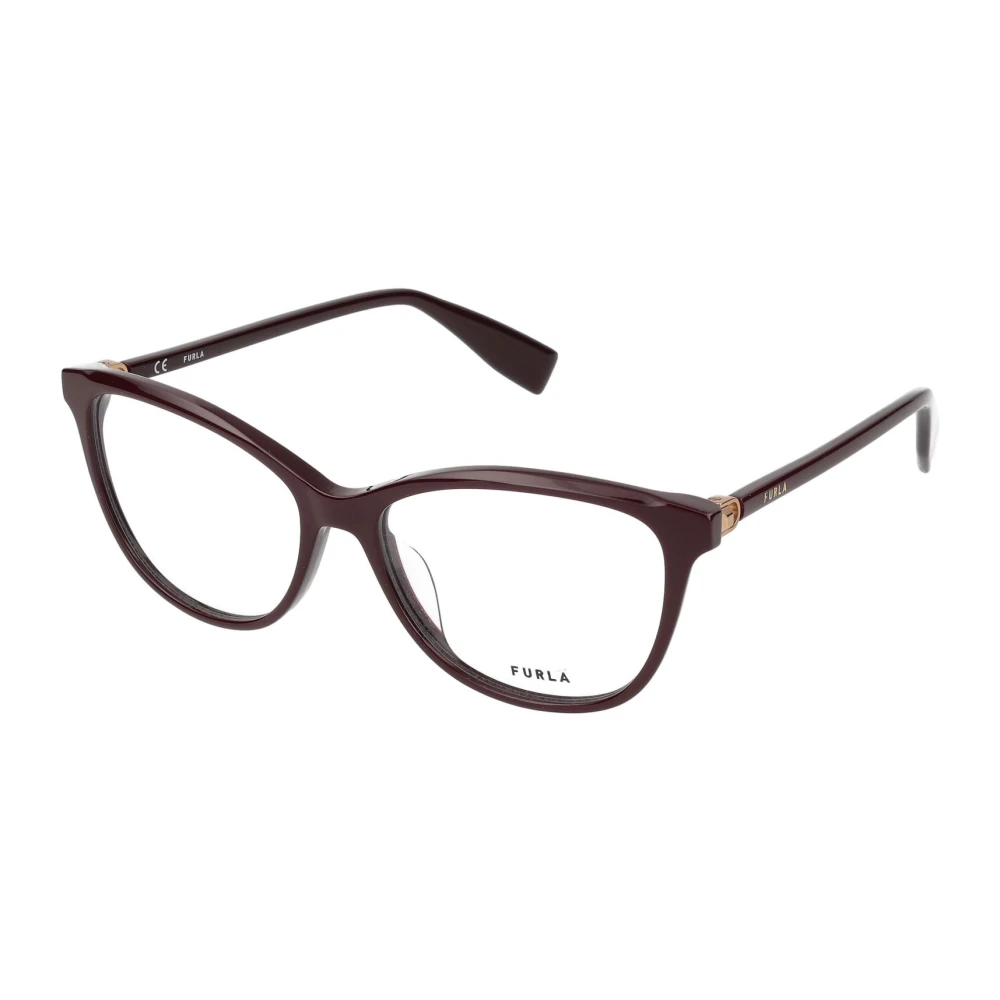 Furla Stijlvolle Bril Vfu546 Brown Dames
