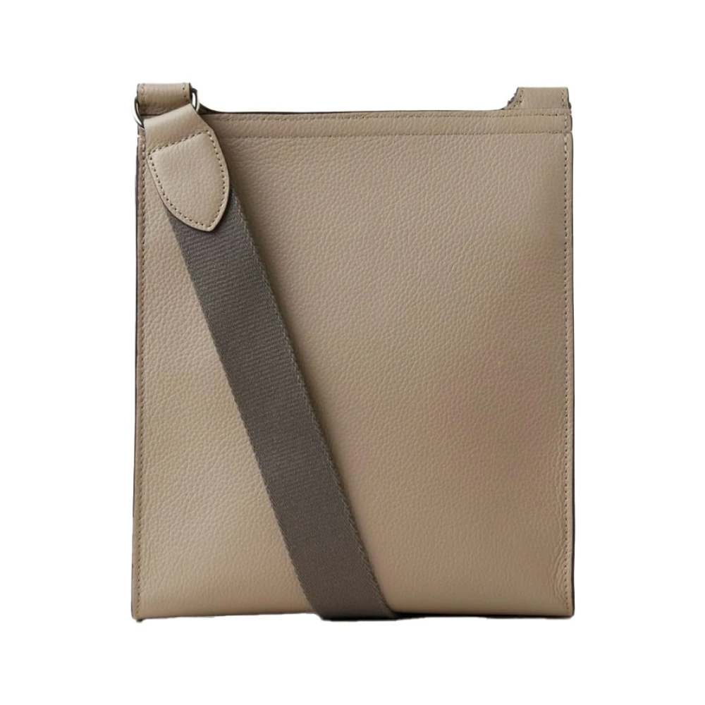 Mulberry Klassieke Unisex Tas met Verstelbare Leren Band Beige Dames