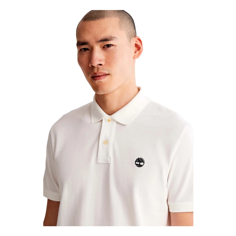Timberland Polo met korte mouwen White Heren